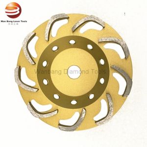 L Shape Segment Abrasive Diamond Grinding Cup Wheels