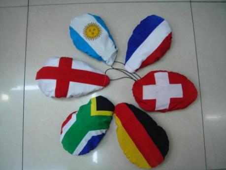 Promotional Car Side Mirror Covers Normal Size Advertising Application