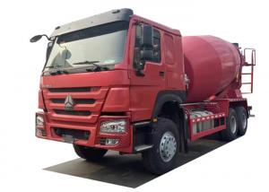 Wholesale 12cbm Red Used Concrete Mixer Truck With Pump Sinotruk HOWO from china suppliers