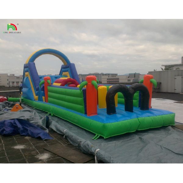 Inflatable Playground Giant PVC Children Outdoor Inflatable Obstacle Course