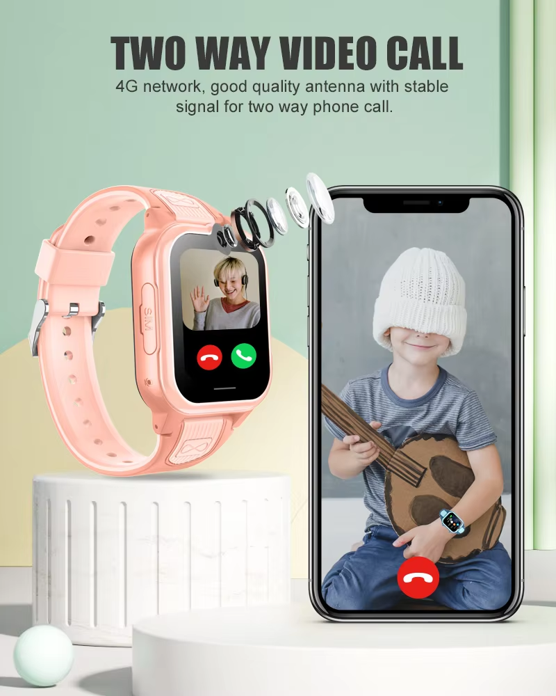 D50 4G Kids Smart Watch ROM 8GB SIM Video Call Phone Watch Waterproof