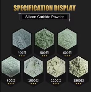 High Purity 99% Sic Powder 16#~2000# Refractory Green Silicon Carbide For