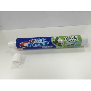 ABL Toothpaste laminated tube packaging material with printing and cap