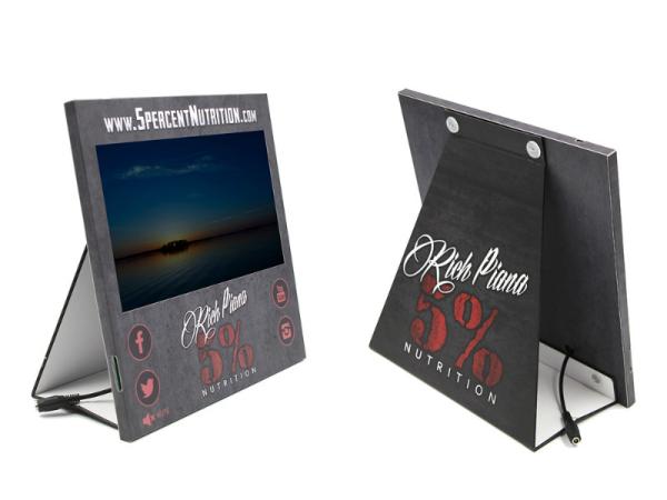 Quality 7 inch LCD video shelf talker video in-store merchandising display with video playback function for sale