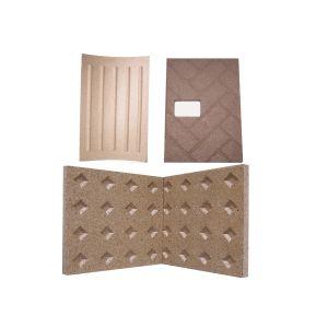 China Rectangle Industrial Fireplace Insulation Board Durable High Temperature on sale