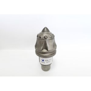 Durable Steel Rotary Drilling Rig Tool Bullet Teeth Round Shank Chisel 9-30mm