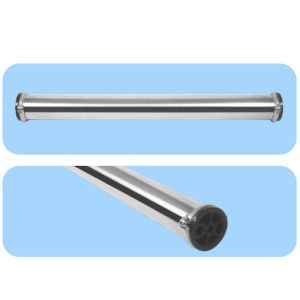 Wholesale Seamless 2540 4040 RO Membrane Housing 4" 300-1200PSI With ABS End Cap from china suppliers