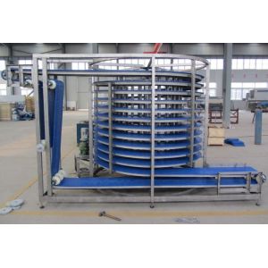 Burger bun cooler /Full automatic Spiral cooler Machine for Bread production