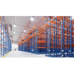 Pallet Gravity Flow Racks Adjustable Mobile Medium Duty Warehouse Gravity