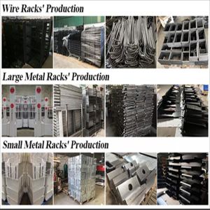 Metal display racks changable poster for soft drinks shampoo free standing wire