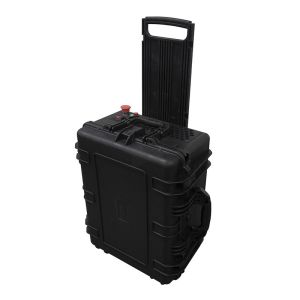 48V Handheld Laser Cleaning Machine , 100watt Laser Metal Rust Remover