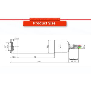 Customized Liquid Level Sensors For Pore Water Pressure Monitoring UBPT500-601TY