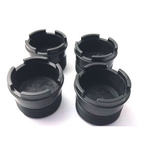 3 1/8" Plastic Thread Protectors , Plastic And Steel Drill Pipe Thread