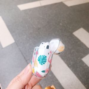 Silk Print Pattems Protective Silicone Cover Compatible with Apple AirPods 2 and