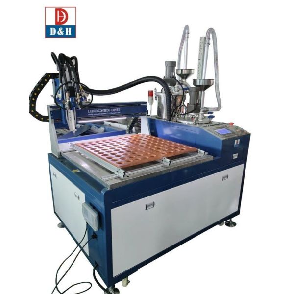 Adjustable Output Speed AB PART Epoxy Resin Potting Machine PGB650B 2K Dosing