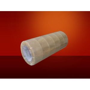 Yellowish Bopp Stationery Tape Low Noise Pressure Sensitive High Adhesive