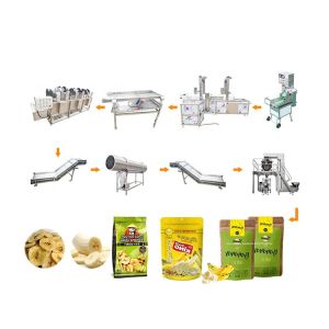 small scale Crispy Banana Chips Production Line Plantain Chips Making Processing