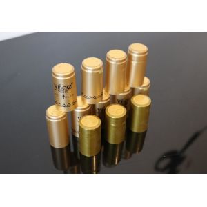 PVC heat shrink capsules for olive oil bottle PVC Shrink Sleeve Capsule for