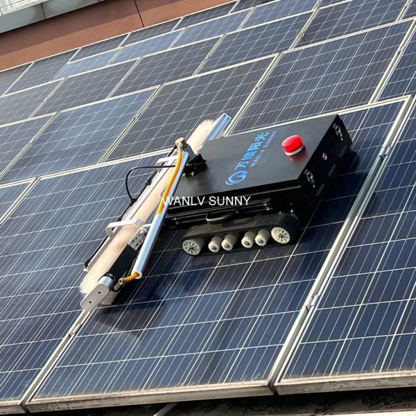 Quality Solar Panel Cleaning Robot with Easy Operation and Limited Human Access Capabilities for sale