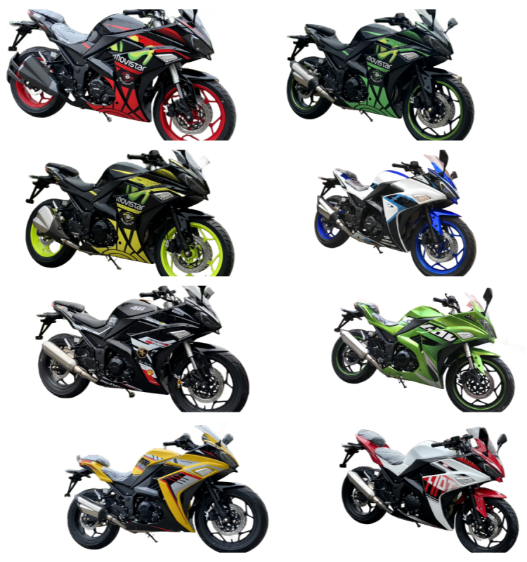 400CC motorcycle streetcars are cool and cheap in a variety of colors