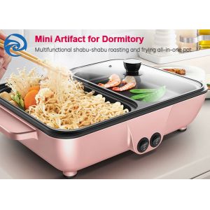 China 220 Watt Electric Grill Indoor Hot Pot Multifunctional Frying on sale
