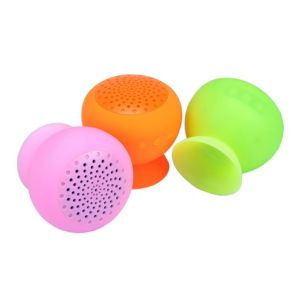 Silicon Mushroom Portable Mini Speaker, Bathroom Portable Bluetooth Speaker