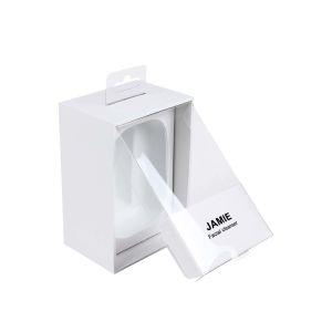 C1S Art Paper 210gsm Cardboard Cosmetic Packaging Boxes With Window