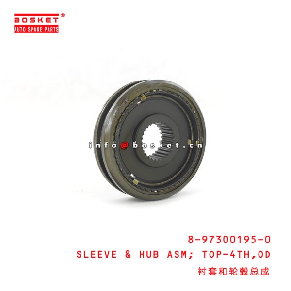 8-97300195-0 Outside Diameter Top Fourth Sleeve / Hub Assembly 8973001950 for