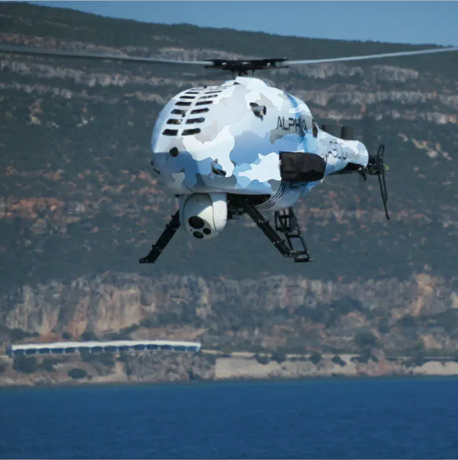 UAV Drone Industrial Aircraft Professional Alpha Unmanned Systems Piston Engine Helicopter