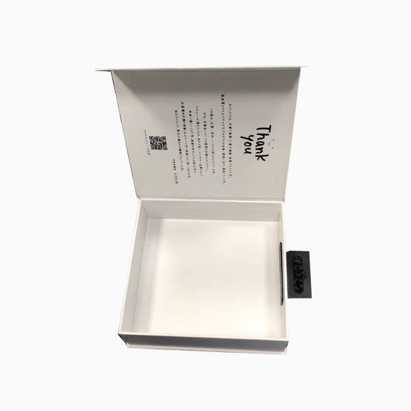 Magnetic Tuck Top Boxes Book Shape Paper Electronic Packaging Box