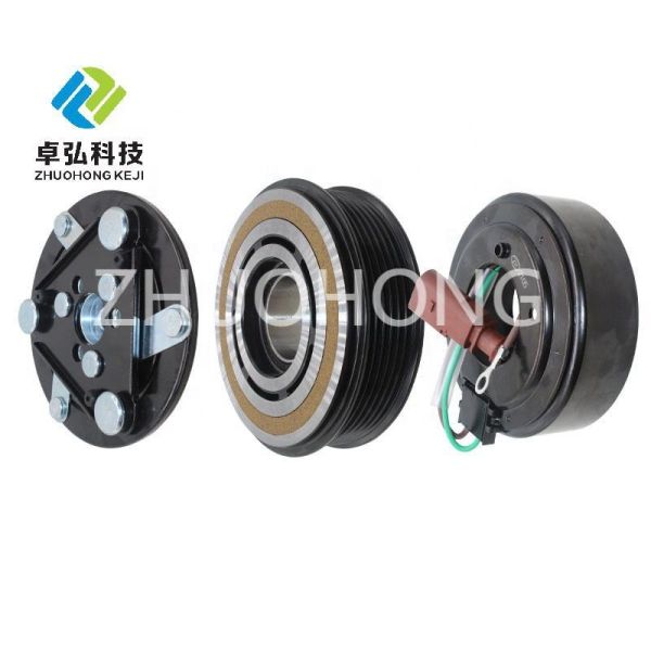 6PK 115MM 12V Auto AC Compressor Pulley Clutch Kit for T-CROSS C11 at Affordable