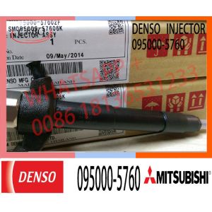 Genuine new 4m41 common rail injector 095000-5760 1465A054 L200 diesel injector