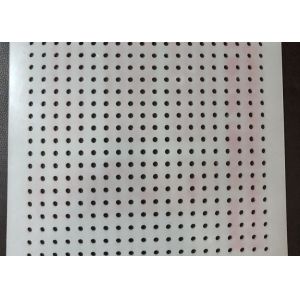 Polypropylene Perforated Sheet Round Hole Punching Plate UV Resistant