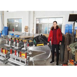 1600mm Wooden Conveyor Belt Vulcanizing Press With Automatic Control Box