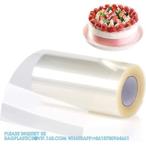 Cake Collars Acetate Rolls Clear Cake Strips Transparent Mousse Cake Collar