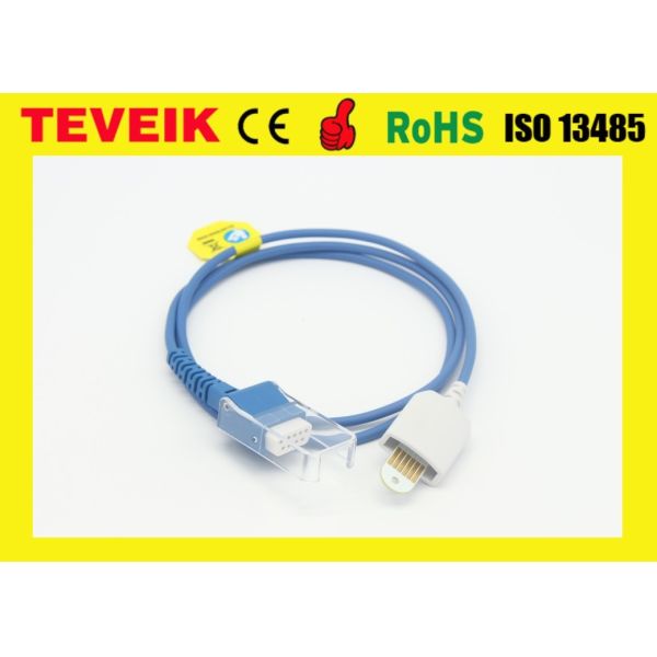 Quality or 6 pin to db 9pin female spo2 extension cable compatible with lncs sensor for sale