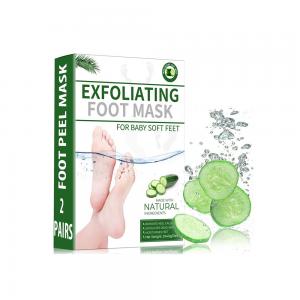 China Private Label Foot Peel Exfoliator Remove Repair Rough Heels Men Women Exfoliating Foot Care Mask on sale