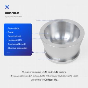 Non Ferrous Tungsten Crucible Melting Sintering Tungsten Materials