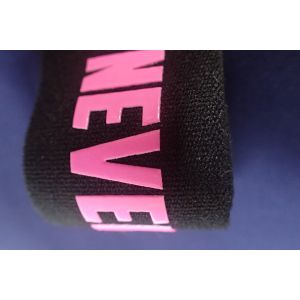 Custom Yoga Gym Jacquard Elastic Band Silicon Screen Print For Underwear