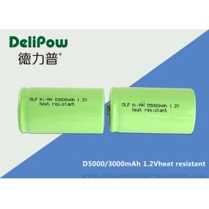 SGS High Temperature Rechargeable Battery OEM D3000 / 5000mAh