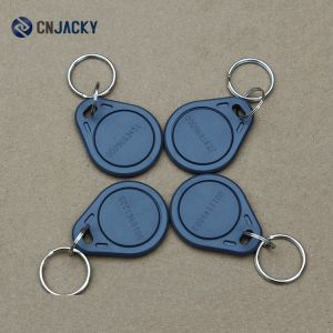 Free Sample Active Rfid Keyring Plastic ABS EM4205 / EM4305 For Time And
