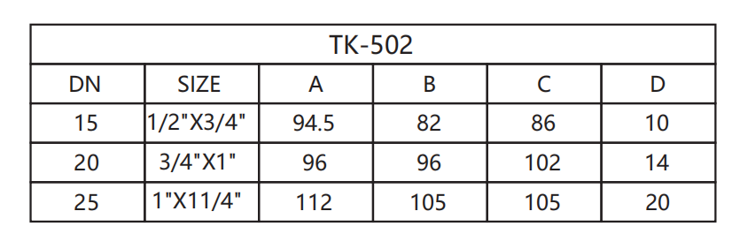 1/2"-1" Garden Water Tap-10-110℃ Outdoor BSP Thread Connection Brass Bibcock