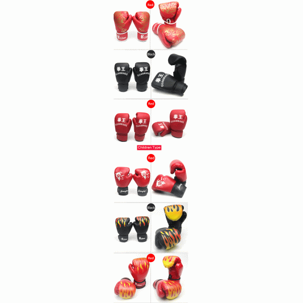 professional boxing gloves real leather boxing gloves for training and competition