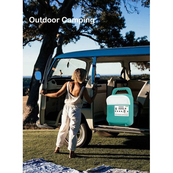 Emergency Solar Energy Generator SRE-815B Camping Battery Charging Portable Power Station