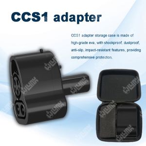 OLINK NACS Charger DC Fast Charger with CCS Combo 1 Adapter New Condition Plug