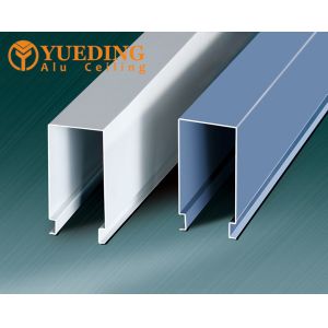 China Artistic Ceiling Aluminum Square Tubes Fireproof Customized on sale