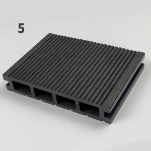 Lightweight WPC Decking Panel Weather Resistant Composite Wood Decking Boards