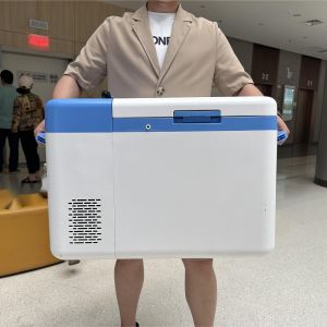 Portable Stirling Cooler Mini Freezer -60C with Temperature Control ±1C 616*392