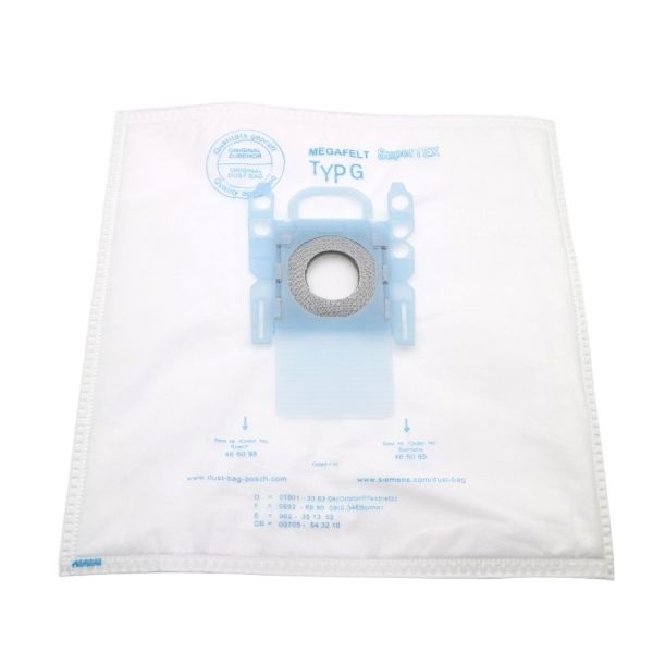 Replacement Vacuum Cleaner Dust Bag For Bosch Microfibre Type G GXXL GXL MegaAir SuperTex BBZ41FGXXL
