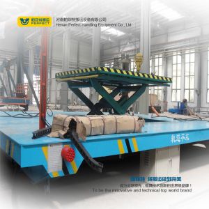 Customized Warehouse Carts Material Handling Equipment With Scissor Lifting